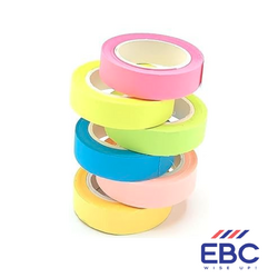 Vibrant Neon Washi Tape Set - 6 Rolls (5m x 15mm)